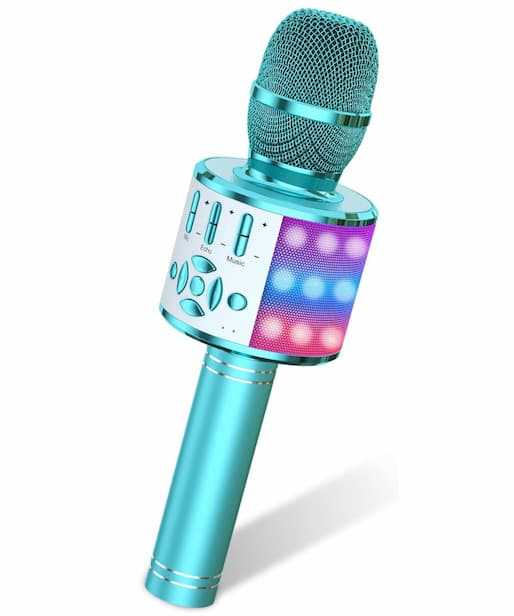Amazmic Kids Karaoke Microphone Machine Toy